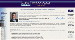 Desktop Screenshot of oceanstatehearing.com