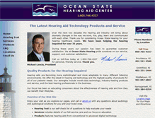 Tablet Screenshot of oceanstatehearing.com